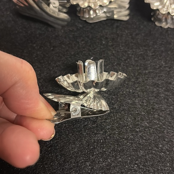 10 Christmas Tree Candle clips Tree Ornaments - Picture 5 of 5